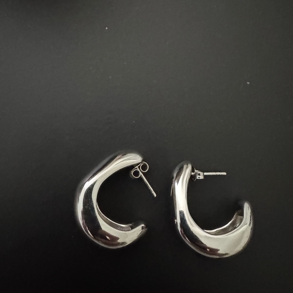 Missoma Medium Dome Hoop Earrings